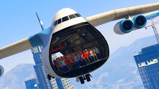 CAN 100+ PEOPLE STAND IN THE PLANE IN GTA 5?