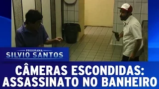 Câmera Escondida (21/08/16) - Assassinato no Banheiro