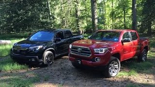 2017 Honda Ridgeline Vs. 2016 Toyota Tacoma – Redline: Comparison