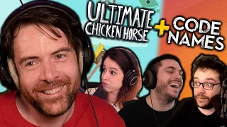 ULTIMATE CHICKEN HORSE & CODENAMES ft. Zerator, Antoine Daniel et AngleDroit ! (Best-of Twitch)