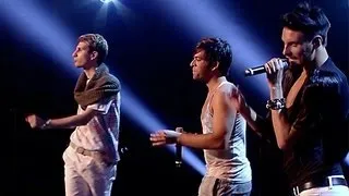 Rylan, Ottavio and Gathan's performance - Aretha Franklin's Respect -The X Factor UK 2012