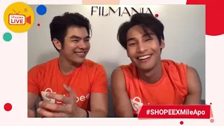 ฟินจิกหมอนกับ "มาย-อาโป" #SHOPEExMILEAPO