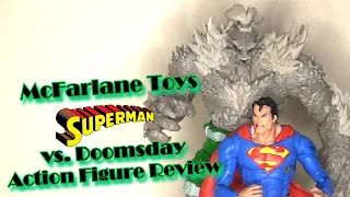 McFarlane toys Superman vs. Doomsday Gold Label set review