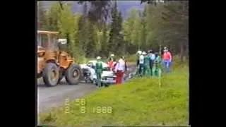 Krasch Stefan Jonsson SAAB V4 Kaxbacken 1988