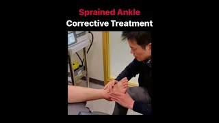 Sprain ankle adjustment