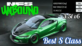 NFS Unbound_Acura NSX S Class Build Engine construction pvp