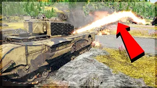 FLAME THROWING TANK | Churchill Crocodile Flamethrower