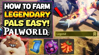 How To Farm Legendary Pals In Palworld Guide | Jetragon, Frostallion, Necromus & Paladius