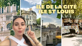 QUE FAIRE À L'ÎLE DE LA CITÉ & À L'ÎLE ST LOUIS À PARIS ? 🤔🥖🇫🇷