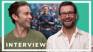 THE BOYS INTERVIEW | ANTONY STARR & CHACE CRAWFORD about lessons learned shooting