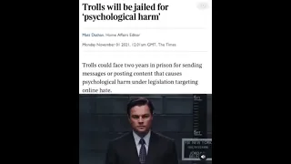Trolls will be jailed for "psychological harm"