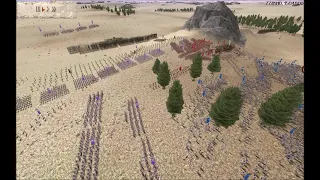 "DEATH UNDER THE ROCK" ,ROME TOTAL WAR BROTHERHOOD BATTLE 863 by SPARTAN COMMANDER