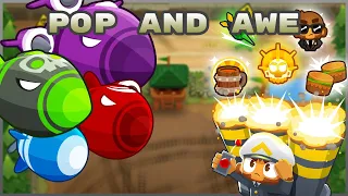 Super Buffed Pop And Awe | Bloons Tower Defense 6