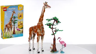 LEGO Creator 3-in-1 Wild Safari Animals 31150: Giraffe review! (Main model)