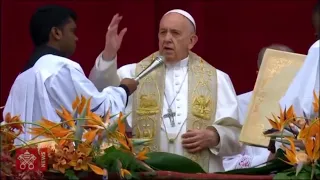 [VA] Pope Francis delivers Easter Message and "Urbi et Orbi" Blessing