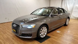 2016 Audi A6 3.0T Premium Plus quattro NAVIGATION MOONROOF BACK-UP CAMERA #Carvision