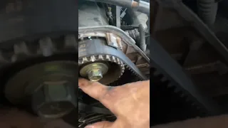 Replace timing belt Toyota prado 1KZ #1kz#landcruiser #toyota1KZ