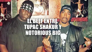 El conflicto entre Tupac Shakur y Notorious BIG #2pac #BiggieSmalls