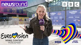 Eurovision 2023: All Access Pass with Freya Skye and Mae Muller 🇺🇦🇬🇧 | Newsround