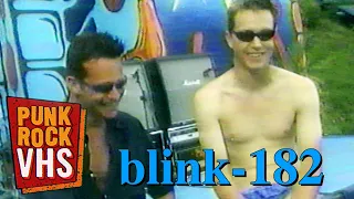 blink 182 on MTV's USA Summer Rental 1998