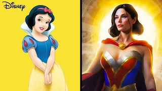 14 Disney Princesses Reimagined As Superheroes