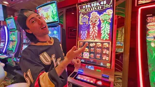 I Played A High Limit Slot At El Cortez Las Vegas!