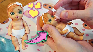 BABY BORN SURPRISE UNBOXING! Tiny Baby Doll with Color Change Diaper | Mommy Etc
