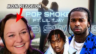 MOM Reaction To POP SMOKE - MOOD SWINGS ft. Lil Tjay (Official Video)