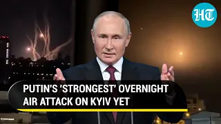Putin unleashes 'strongest' missile-drone assault on Kyiv; 10 loud blasts rock Ukraine's capital