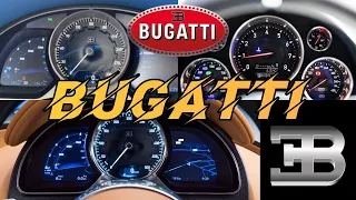 ALL BUGATTI (2005-2023) [VEYRON CHEYRON DIVO] ACCELERATION BATLLE 0-100