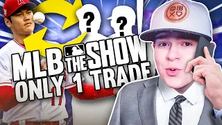 MLB The Show 21 but i can only make ONE TRADE