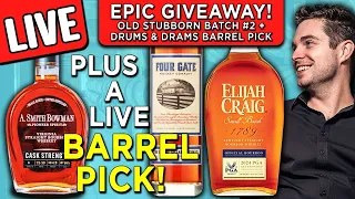 LIVE! Bourbon Barrel Pick, Bowman Cask Strength, Kelvin 6, & MORE!