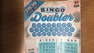 BINGO DOUBLER, instant scratch ticket, Ontario lottery and gaming, OLG
