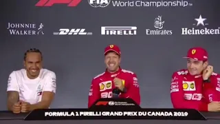 "Are you sponsored by Pirelli or...?"