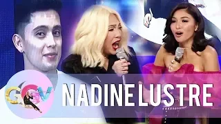 Kuryentanong with Nadine Lustre | GGV