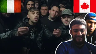 CANADIANS REACT TO ITALIAN DRILL - Mikush - COSA NOSTRA feat. Paky (prod.Timon)