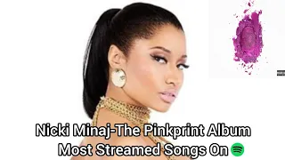 Nicki Minaj-The Pinkprint Album Most Streamed Songs On Spotify