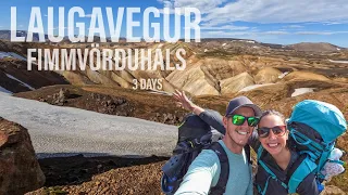 ICELAND | Laugavegur + Fimmvörðuháls trails in 3 days!