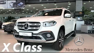 Mercedes-Benz X-Class 250d 4matic 2018 detail review in 4K