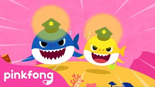 Polizei-Haie 🚔 | Tierlieder | Baby Shark Deutsch | Pinkfong Kinderlieder