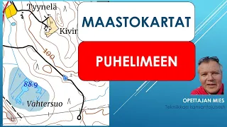 Näin saat Suomen maastokartat puhelimeesi