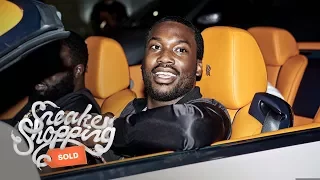 Meek Mill Goes Sneaker Shopping With Complex