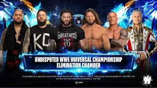 WWE 2K24 - 6 Man Elimination Chamber | Undisputed WWE Universal Championship
