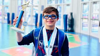 USA men’s gymnastics, Level 8, 11 years old, First Place, 2024 Gasparilla Classic