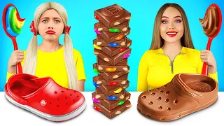 Chocolate vs Real Food Challenge | Try To Guess Fake or Real Desserts by Mega Game