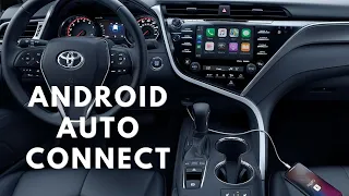 2021 Toyota Entune 3.0 Infotainment System Bluetooth, Android Auto Connection, and How to