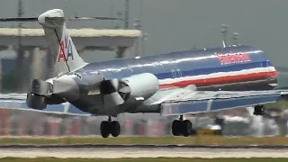 MD80 Reverses Thrust in the air!