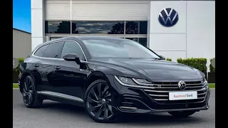 Approved Used Volkswagen Arteon Shooting Brake R-Line 1.5 TSI Deep Black | Wrexham Volkswagen