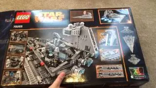 LEGO Star Wars Imperial Star Destroyer Unboxing 12-17-14