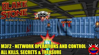 Blake Stone: Aliens of Gold - M3F2 Network Operations and Control - All Kills & Secrets